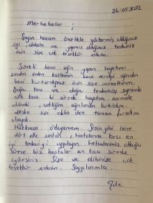 Sayesinde çok kısa bir sürede çektiğim ağrılardan kurtuldum.